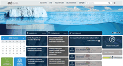 Desktop Screenshot of etd.org.tr
